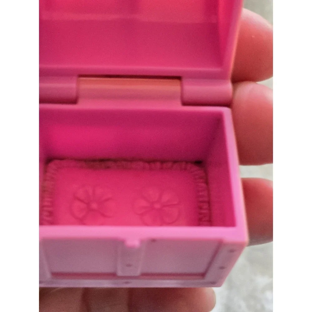 10 Pcs Littlest Pet Shop #1489 Pink Crouching Cat LPS Mouse Cupcake Chest Fish